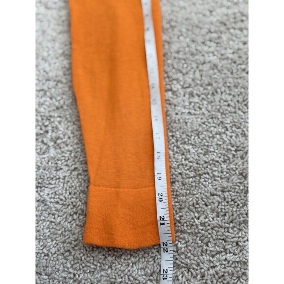 POLO RALPH LAUREN Women’s M/M Orange Linen Blend Preppy Lightweight Sweater - Picture 8 of 8